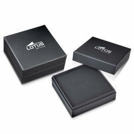 Bague Homme Lotus LS2394-3/226 Noir Argenté 26