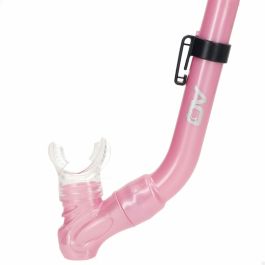 Masque de Plongée avec Tube AquaSport Bleu Rose (6 Unités)