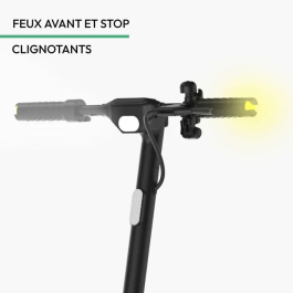 Wispeed Trottinette électrique AIRO V10 - Moteur 400W, batterie 10.4Ah, autonomie longue, pneus 10 pouces, freinage et éclairage LED, couleur noir
