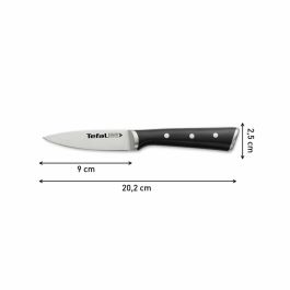 Couteau de cuisine Tefal K2320514 ICE FO Noir Acier inoxydable 9 cm