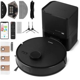 Sencor SRV 9085BK Aspirateur Robot avec Navigation LiDAR, Aspiration 3000 Pa, Vidange Automatique, Autonomie 130 min, Application et Télécommande Precio: 359.604. SKU: B19PEZNTEE