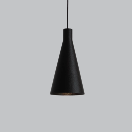 Lampe Suspendue Shu Noir, Cable Noir Pour Cuisine, Chambre, Bureau