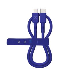 Câble USB-C vers USB-C Muvit for Change Bleu 1,2 m