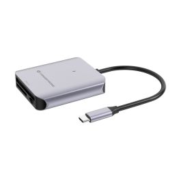 Lecteur de Cartes Conceptronic 3 en 1 USB 3.2 Gen 2 Gris