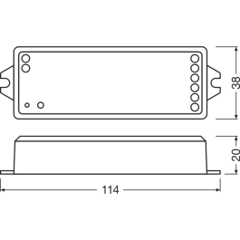 LEDVANCE LC RF Control 24V RGBW/TW [LVE-4058075435834] Contrôleur LED Radiofréquence