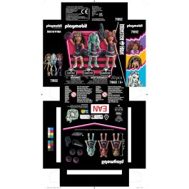 Playmobil 71992 Monster High La Brigada del Miedo Jouet pour enfants dès 4 ans
