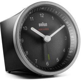 Braun BC 07 SB-DCF Funkwecker silber-schwarz