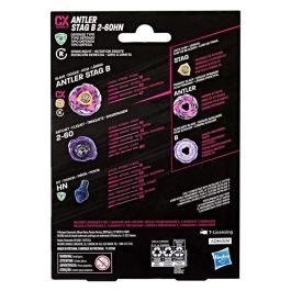 Hasbro Beyblade X Starter Pack Antler Stag B 2-60HN CX, Top de défense, Takara Tomy, HASG1684ES0, 8 ans et plus