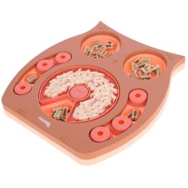 Kerbl Jeu d'apprentissage Hibou 30 x 28 cm Saumon et Marron