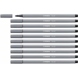 Feutres Stabilo Pen 68 Gris foncé (10 Pièces) Precio: 14.4999996. SKU: S8417665