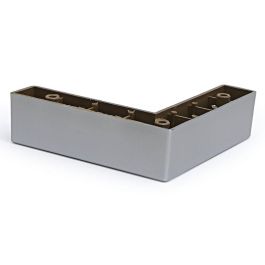 Q&Q Pata Senka Plastique 140x140 mm H40 RAL9006 Precio: 4.95. SKU: B1GAETXCEA