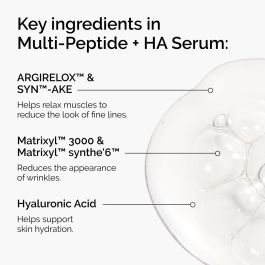 The Ordinary Multi-Peptide + HA Sérum Redensifiant 30 ml