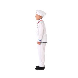 Déguisement de Chef pour Enfant Garçon Blanc avec Toque et Veste - Taille 10-12 Ans - Professionnels - Composition Polyester