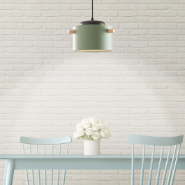 Lampe Suspendue Design Moderne "Averie" SKD-P1013-S Bois Métal Couleurs Multiples