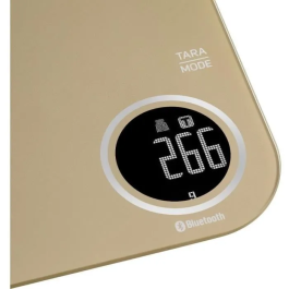 Sencor SKS 7077CH - Balance de cuisine connectée 5 kg, précision 1 g avec écran LCD rétroéclairé et application pour suivi nutritionnel