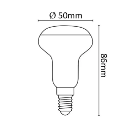 Asalite Ampoule LED E14 5W 400Lm 3000K IP20 ASAL-0064