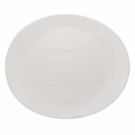 Assiette plate Arcoroc Restaurant 30 x 26 cm Blanc verre (6 Unités)