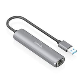Hub USB Aisens ASUC-4P034-GR Gris