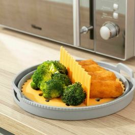 Pack Friteuse à Air et Panier en Silicone Pliable InnovaGoods