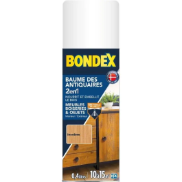 Bondex - Baume des antiquaires 2 en 1 - Aérosol incolore nourrissant pour bois - 0,4 L - Rendement 10-15 m² Precio: 35.868. SKU: B1D7JBED7X