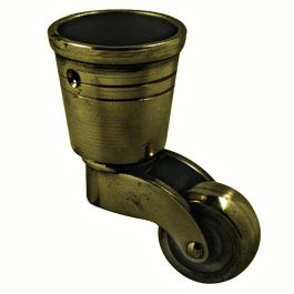 HERRAJES ALK Rueda Giratoria Decorativa Latón Cuero Precio: 25.9899996. SKU: B16AQCV4RS