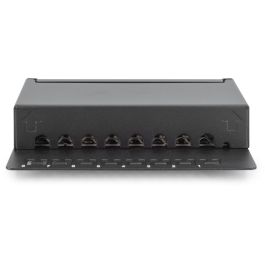 DIGITUS Patchpanel 1HE 8-Port Cat6 geschirmt schwarz