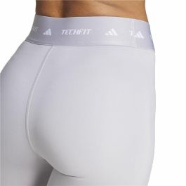 Leggings de Sport pour Femmes Adidas Techfit Short Gris