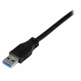 Câble USB A vers USB B Startech USB3CAB1M Noir