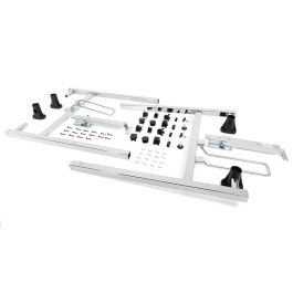 PATAS DE MESA Châssis Pliable pour Table Flexo 3, Hauteur 71 Cm, Finition Chrome, Pieds de Table