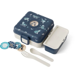 Monbento - Lunch Box Snacky Wolf 850 ml pour Enfant, Boîte à Sandwich et Goûter avec Couverts et 4 Vignettes Incluses, Sans BPA Precio: 49.332. SKU: B13SJN6QGL