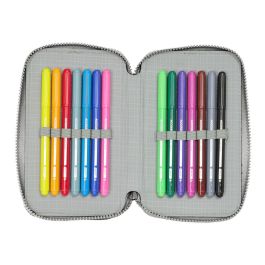 Plumier double Batman Game over Noir 12.5 x 19.5 x 4 cm Plumier double 29 Pièces