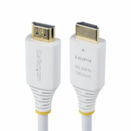 Câble USB Startech HDMI2-CABLE-4K60-10W Blanc 3 m