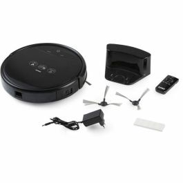 Domo DO7293SN Robot Aspirateur avec Télécommande, 120 min, 2000 PA, 550 ml
