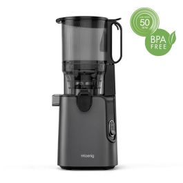 Hkoenig Extracteur de jus GSX26, grande ouverture, 250W, 1.8L, Noir