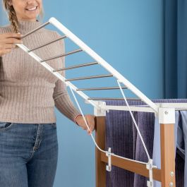Étendoir Pliant Vertical à Roulettes Dreeyl InnovaGoods 38 Barres