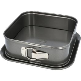 Birkmann Moule carré à charnière EASY BAKING en acier au carbone antiadhésif 24 x 24 x 8 cm BIR4026883881709