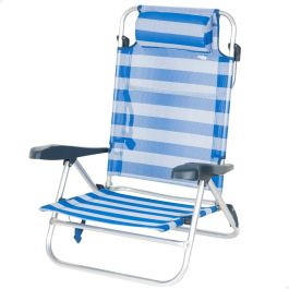 Chaise de Plage Aktive 47 x 82 x 49 cm (2 Unités)