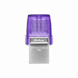 Clé USB Kingston microDuo 3C Violet Pourpre 64 GB