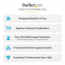 Câble USB Startech HDMI2-CABLE-4K60-10W Blanc 3 m