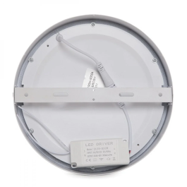 Plafonnier LED 18W 1800Lm 6000K Circular 12VDC JL-JM18WR-12V-CW