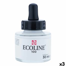 Aquarelles Talens Ecoline Blanc 30 ml (3 Unités)