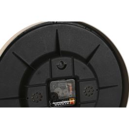 Horloge Murale Home ESPRIT Marron Naturel PVC Bois 30 x 4,7 x 30 cm (2 Unités)