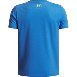 T shirt à manches courtes Enfant Under Armour Overlay Wm Ss Bleu M
