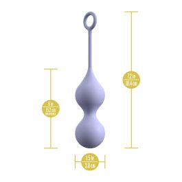 Vibromasseur à boules Blush Delice Violet