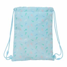 Sac à dos serré par des ficelles Sophie la Girafe Bleu 26 x 34 x 1 cm