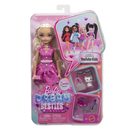 Barbie JKP50 Dream Besties - Poupée Malibu Blonde avec Accessoires, Points d'Articulation - Jouet Enfant Créatif dès 4 ans Precio: 51.168. SKU: B1787PCGW9