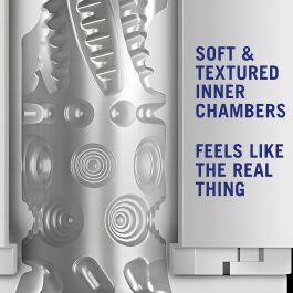 Vortex Dame Rose Blush M for Men Blanc