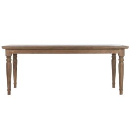 Table de Salle à Manger Home ESPRIT bois de teck 200 x 90 x 78 cm