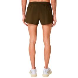 Short de Sport Asics Core Split Short Marron Homme