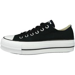 Baskets Casual pour Femme Chuck Taylor All Star Platform Converse Noir (38)